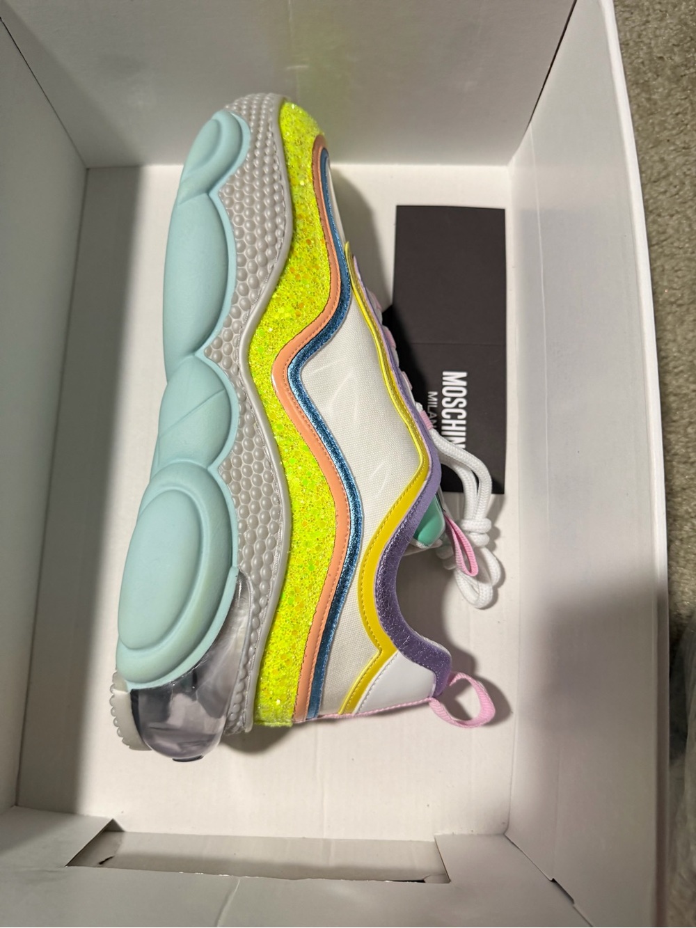 Moschino Teddy Bubble Sneakers - Picture 4 of 10